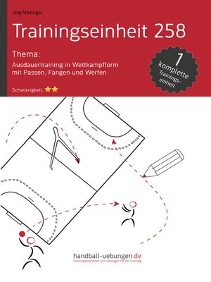 cover image of Ausdauertraining in Wettkampfform mit Passen, Fangen und Werfen (TE 258)